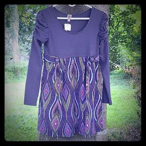 3/10$ Decapolis Grey long sleeves dress